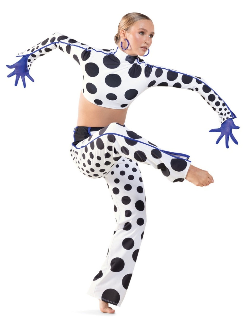 Revolution Polkadot Two Piece Dance Costume